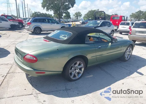 2000 Jaguar Xk8 from USA, damaged, VIN SAJJA42C0YNA01636
